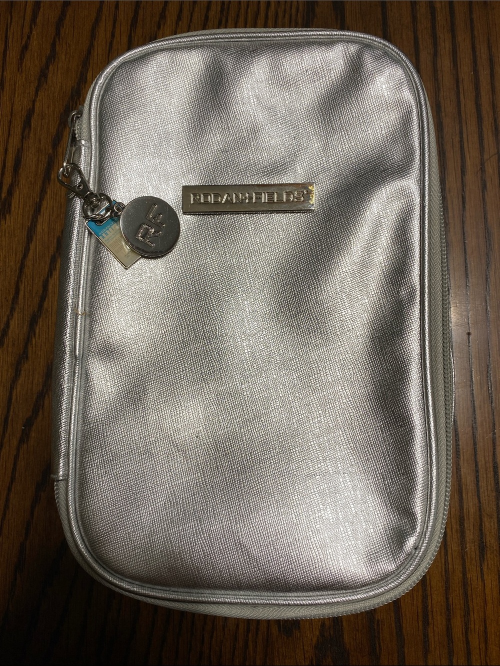 *New* Rodan + Fields dual-compartment travel makeup organizer